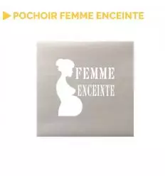 Pochoir femme enceinte
