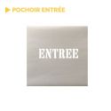 Photo : Pochoir entrée