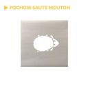Photo : Pochoir saute mouton