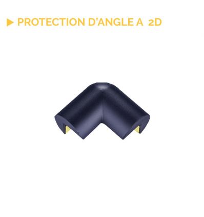Protection d'angle en caoutchouc - Sécurité de vos installations