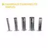 Fourreaux de différentes dimensions pour rendre un potelet amovible