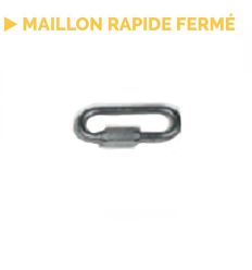 Maillon pour chaîne fermé