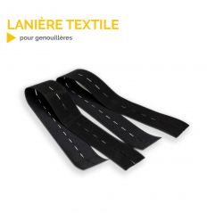 Lanière textile pour genouillères Mysignalisation.com