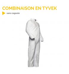 Combinaison en Tyvek sans cagoule Mysignalisation.com