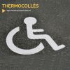 Marquage Thermocollés Logo Handicapé