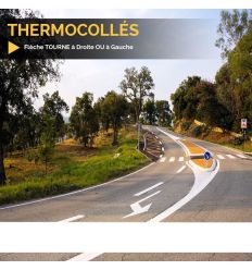 Marquage thermocollé flèche directionnel droite ou gauche