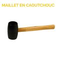 Photo : Maillet avec tête en caoutchouc