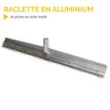 Raclette en aluminium et picots en acier traité