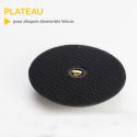 Plateau pour disques diamantés Velcro (ponceuse à eau)