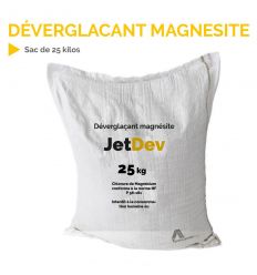 Déverglaçant magnésite chlorure de magnésium en sac de 25 kg