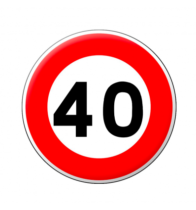 B14 - Panneau Limitation 40 km/h Dès 38,49€ HT