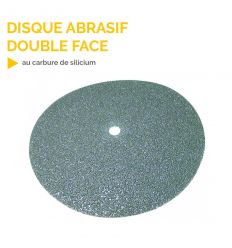 Disque abrasif double face au carbure de silicium Mysignalisation.com