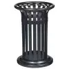Poubelle Extérieure Tulipe 60 L gris anthracite