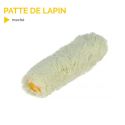 Photo : Patte de lapin meché ø 30 mm - 110 mm - À clip