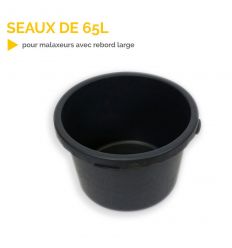 Seau de 65L avec rebord large Mysignalisation.com