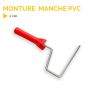 Monture manche PVC à clip