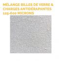 Mélange billes de verre & charges antidérapantes 125-600 microns