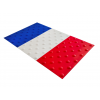 Bande Podotactile Tricolore Bleu Blanc Rouge France pour Intérieur ou Extérieur