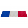 Bande Podotactile Tricolore Bleu Blanc Rouge France pour Intérieur ou Extérieur