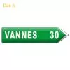 D21A - Panneau de signalisation directionnelle