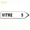 D21A - Panneau de signalisation directionnelle