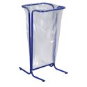 Photo : Support de Sac Poubelle Vigipirate en Acier Bleu outremer RAL 5002 - 110 L sur pieds
