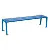 Banquette acier extérieure bleu 5010