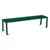 Banquette acier extérieure vert 6005