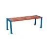 Banquette extérieure 1200 acajou bleu