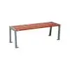 Banquette extérieure 1200 acajou gris 9007