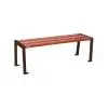 Banquette extérieure 1200 acajou marron 8017