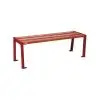 Banquette extérieure 1200 acajou rouge 3004