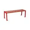 Banquette extérieure 1200 acajou rouge 3020