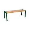 Banquette extérieure 1200 chene clair vert