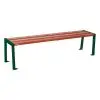 Banquette extérieure 1800 acajou vert