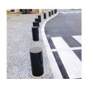 Photo : Borne de Voirie avec ou sans anneaux en acier Gris Procity - Ø 160 mm - Simple
