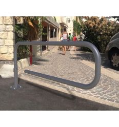 Barrière pivotante trombone peinte