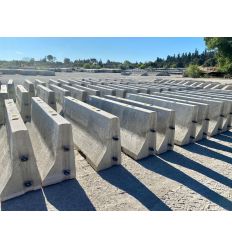 GBA glissière en béton armé élément droit 2,40 mètres de long
