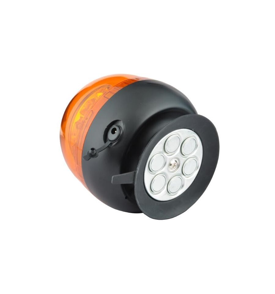 Gyrophare LED orange sans fil - magnétique