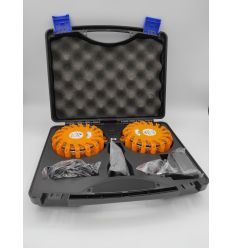 Valise de balises lumineuses LED