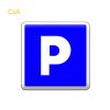 C1A panneau d'indication de stationnement gratuit