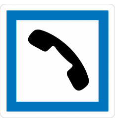 CE2b - Panneau cabine téléphonique