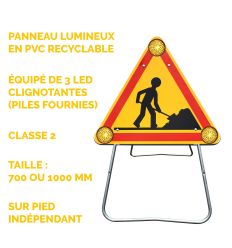 AK5 - Panneau Chantier Lumineux Triflash 3 LED - Points forts