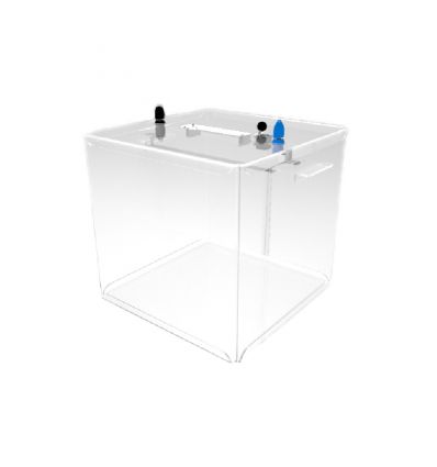 Urne électorale en polycarbonate incassable pour bulletins de vote lors d'élections