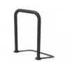 Support de Vélo Acier en forme d'arceau noir sur platines
