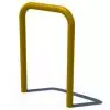 Support de Vélo Acier en forme d'arceau jaune