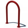 Support Vélo Trombone - Avec Platine - Rouge Signalisation 