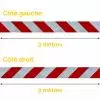 Film rétroréfléchissant classe 1 sur véhicule