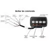 Boîtier de commande du triflash AK5 avec relevage électrique