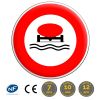 B18b - Panneau accès interdit aux véhicules transportant des marchandises susceptibles de polluer les eaux